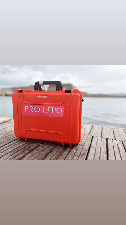 Batteria in valigia al litio lifepo4 12v 100ah