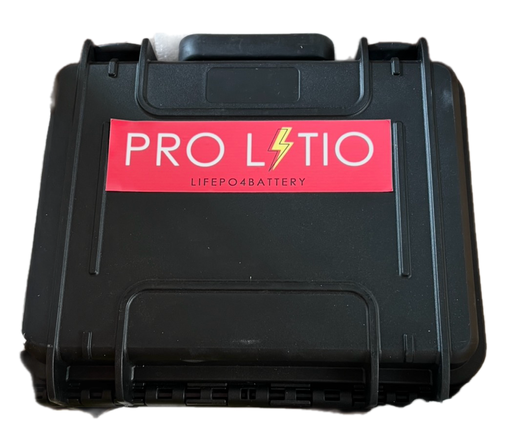 Batteria in valigia al litio lifepo4 12v 100ah